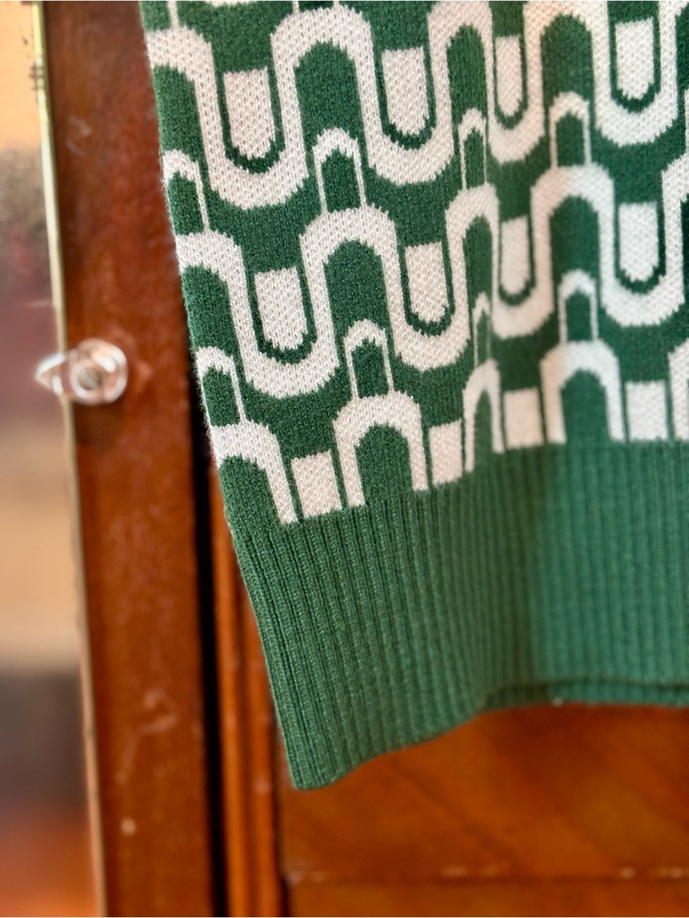 Anthropologie The Kinsley Collared Cropped Cardigan Sweater by Maeve - Picture 6 of 6